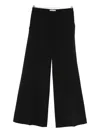 Alberto Biani Stretch Wool Pants In Black
