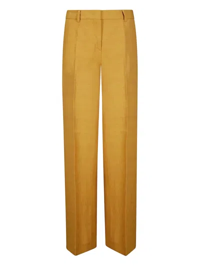 Alberto Biani Tailored Trousers In Yellow