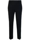 Alberto Biani Black Triacetate Trousers In Black