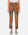 Alberto Biani Trouser In Gold