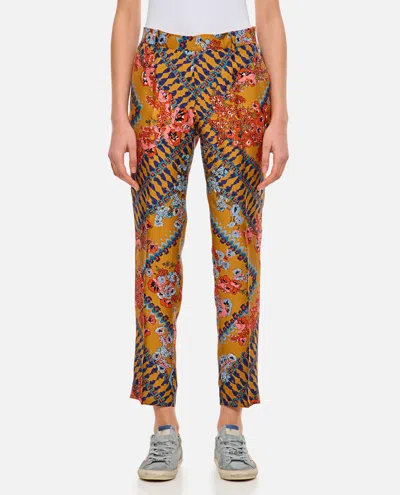 Alberto Biani Trouser In Golden