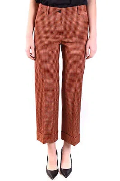 Pre-owned Alberto Biani Trousers  Fantasy Cc832 Wo2163 Sl1374 In Pattern