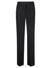 Alberto Biani Straight Leg Trousers With Regular Waist In Black