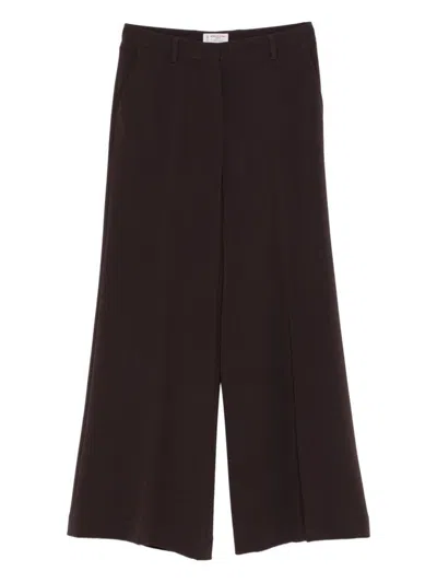 Alberto Biani Trousers In Brown