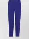 Alberto Biani Trousers Featuring Elastic Waistband And Back Pockets In Blue