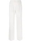 Alberto Biani Cady Elasticated Trousers In White