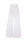 Alberto Biani Wide Pants In White