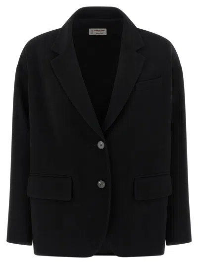 Alberto Biani Two-button Blazer In Black