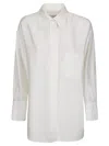 Alberto Biani Patch-pocket Buttoned-up Shirt In White