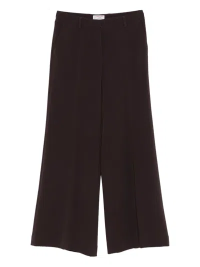 Alberto Biani Pocket Trousers In Brown
