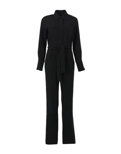 Alberto Biani Woman Jumpsuit Black Size 4 Triacetate, Polyester