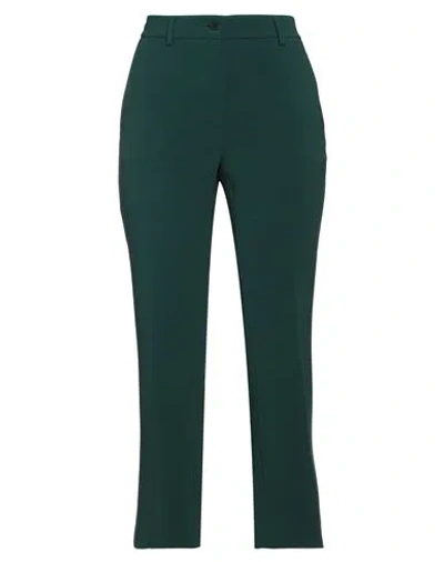 Alberto Biani Woman Pants Emerald Green Size 6 Triacetate, Polyester