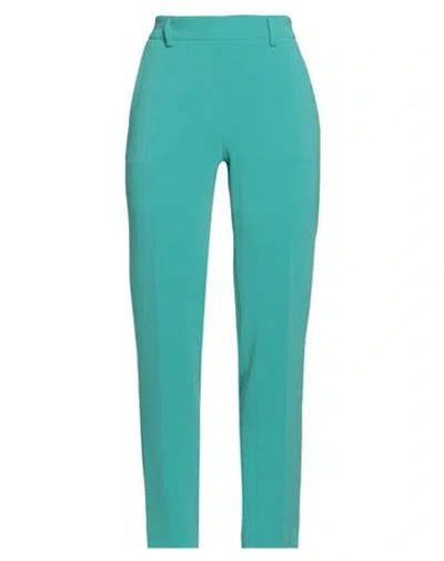 Alberto Biani Woman Pants Green Size 2 Triacetate, Polyester