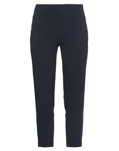 Alberto Biani Woman Pants Midnight Blue Size 10 Triacetate, Polyester