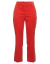 Alberto Biani Woman Pants Orange Size 6 Cotton, Elastane