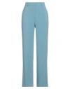 Alberto Biani Woman Pants Pastel Blue Size 6 Triacetate, Polyester