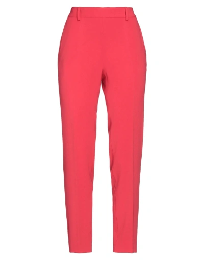 Alberto Biani Woman Pants Red Size 6 Triacetate, Polyester