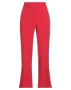 Alberto Biani Woman Pants Red Size 8 Triacetate, Polyester In Red