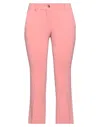 Alberto Biani Cropped Pants In Pink