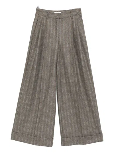 ALBERTO BIANI ALBERTO BIANI WOOL FLANNEL TROUSERS
