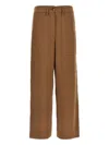 Alberto Biani Work Straight Trousers In Brown