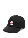 Alberto Bresci Embroidered Baseball Cap In Black