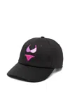 Alberto Bresci Embroidered Baseball Cap In Black