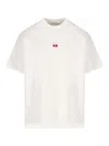 Alberto Bresci X Beefbar Embroidered-unicorn Crew-neck T-shirt In White