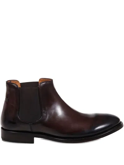 Alberto Fasciani Abel Chelsea Boots In Brown