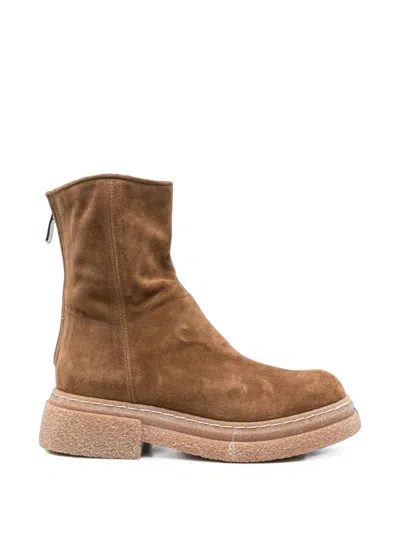 Alberto Fasciani Boots Leather Blue "gill"