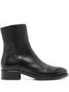 Alberto Fasciani "isabel" Straccio Short Boots In Black