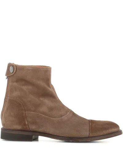 Alberto Fasciani Camil 70009 Suede Boots In Brown