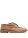 Alberto Fasciani Lace-up Suede Derby Shoes In Neutrals