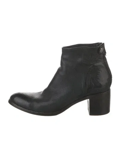 Pre-owned Alberto Fasciani Leather Boots In Black