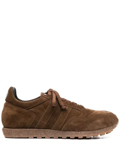 Alberto Fasciani Sport 6500 Low-top Sneakers In Brown
