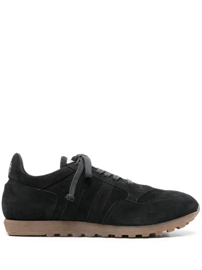 Alberto Fasciani Sport 6500 Suede Sneakers In Black