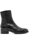 Alberto Fasciani "isabel" Straccio Short Boots In Black