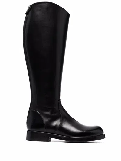Alberto Fasciani Supernat Boots In Black  