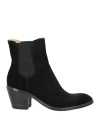 Alberto Fasciani Woman Ankle Boots Black Size 7 Leather