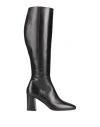 Alberto Fasciani Woman Boot Black Size 10 Leather In Black
