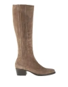 Alberto Fasciani Woman Boot Sand Size 11 Leather In Beige