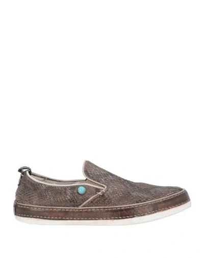 Alberto Fasciani Woman Sneakers Chocolate Brown Size 9 Leather
