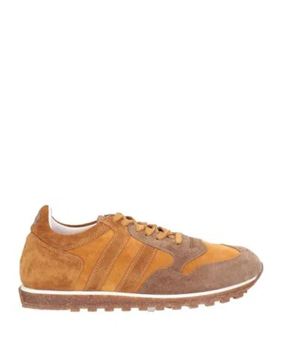 Alberto Fasciani Woman Sneakers Light Brown Size 8 Leather