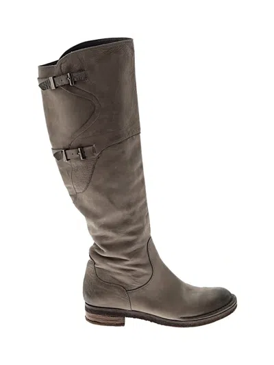 Pre-owned Alberto Fermani Boots In Gray