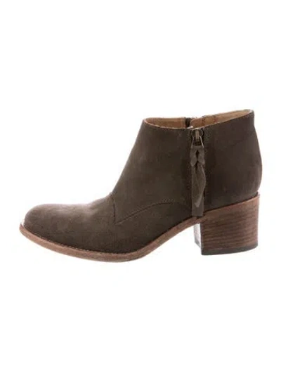 Pre-owned Alberto Fermani Suede Boots In Multi