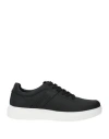 ALBERTO GUARDIANI ALBERTO GUARDIANI MAN SNEAKERS BLACK SIZE 9 LEATHER