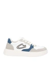 Alberto Guardiani Man Sneakers White Size 9 Leather In White
