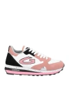 Alberto Guardiani Woman Sneakers Pastel Pink Size 8 Leather In Pink