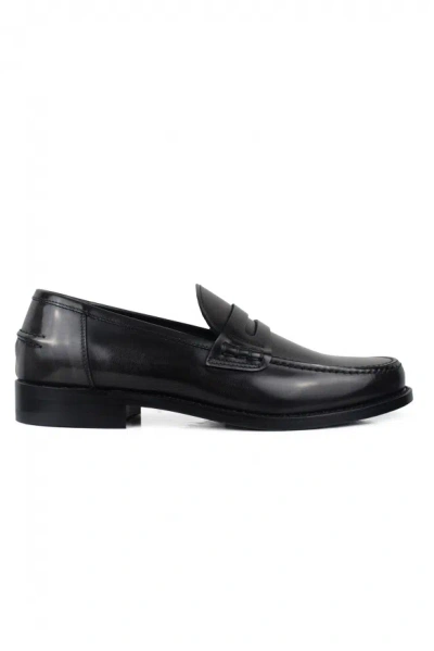 ALBERTO LEATHER LOAFERS