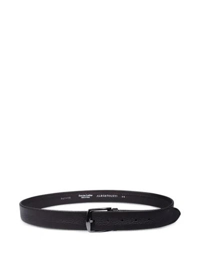 Alberto Luti Buckle-fastening Belt In Black